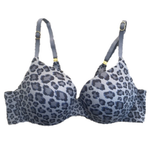 Incredible by Victoria’s Secret light pushup perfect shape bra smooth blue gray